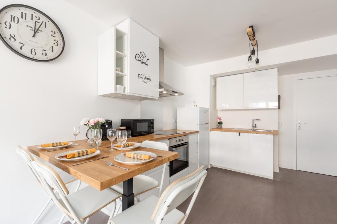 The Sunshine- Appart Cosy Proche Paris-Disney Avec Parking Prive Dans Residence Meaux Extérieur photo