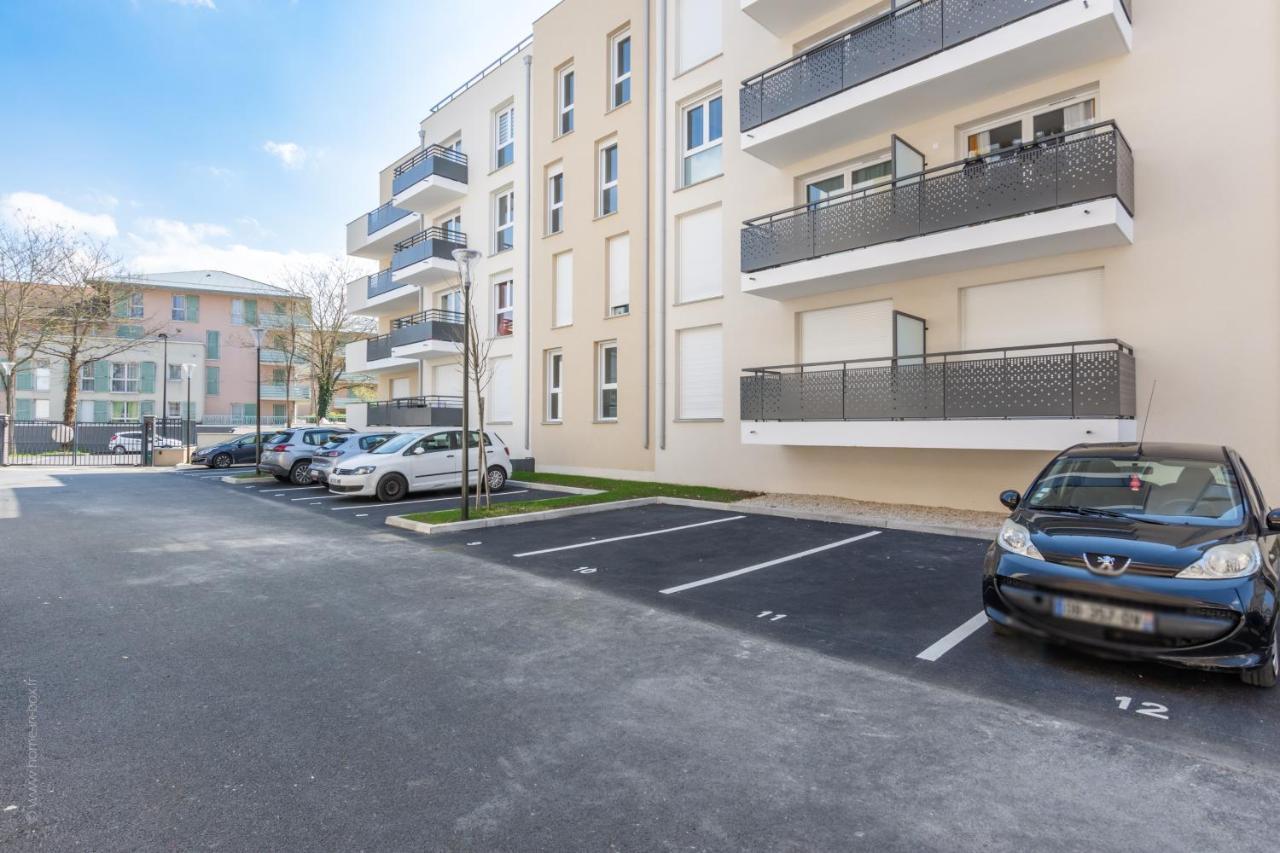 The Sunshine- Appart Cosy Proche Paris-Disney Avec Parking Prive Dans Residence Meaux Extérieur photo